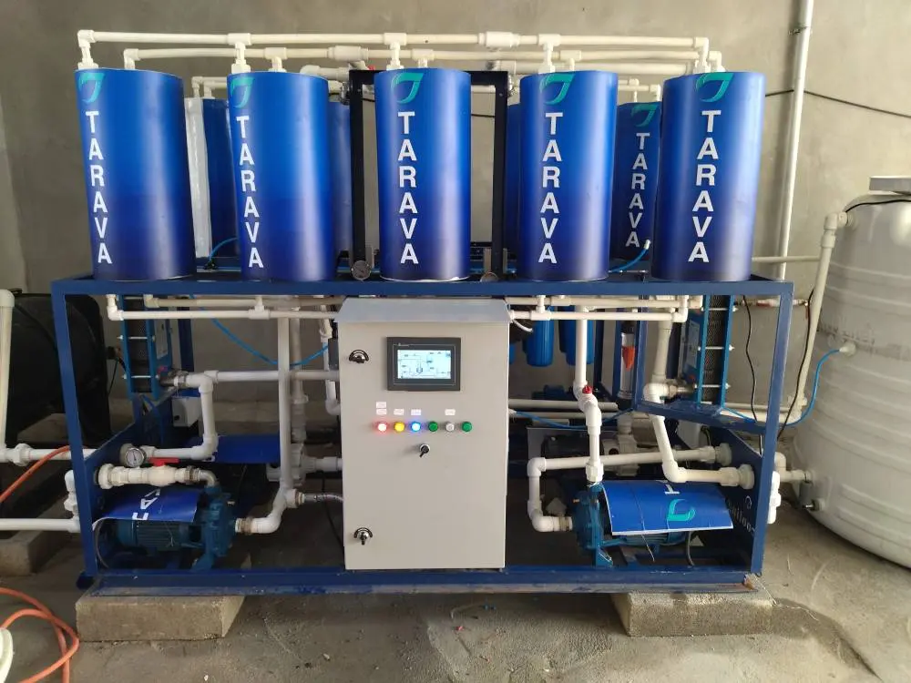 پروژه اتوماسیون دستگاه آب‌شیرین‌کن با PLC و HMI دلتا